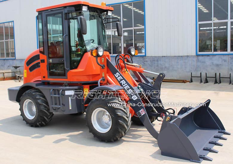 china wheel loader 0.8 ton