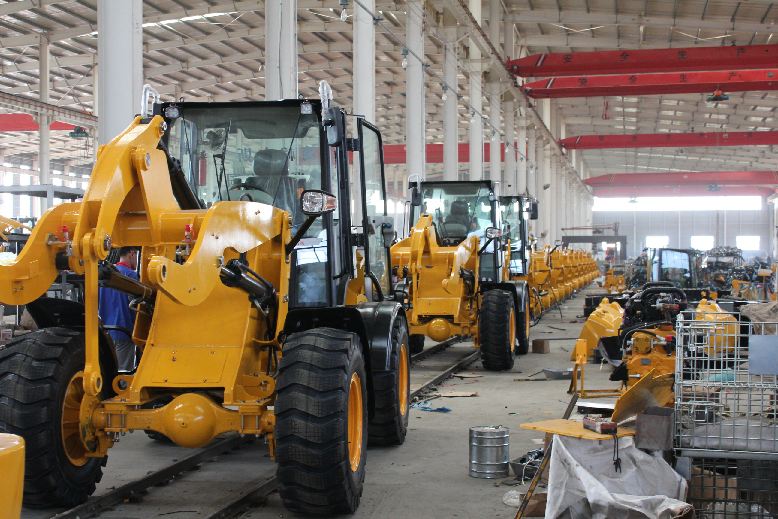 Chinese excavators