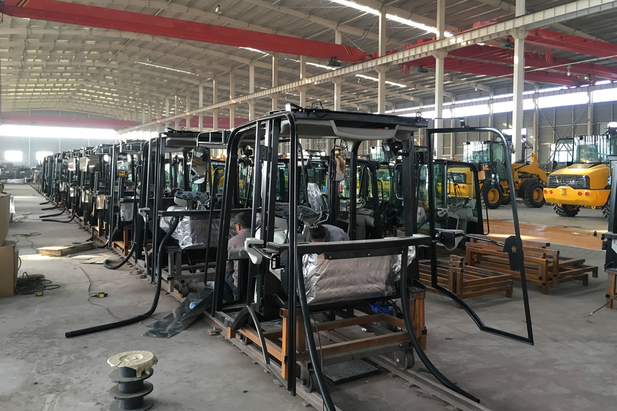 Chinese excavators