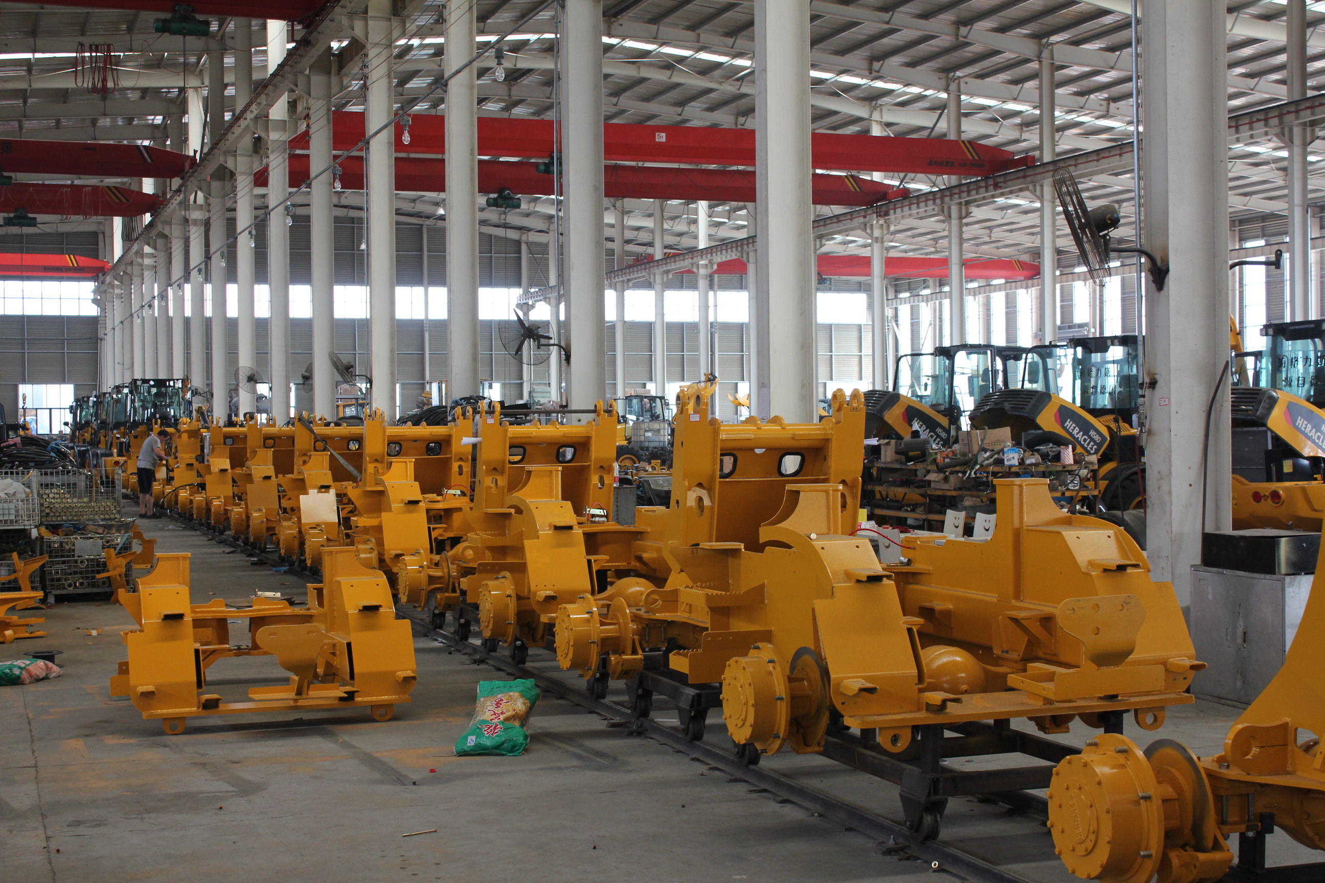 Chinese excavators
