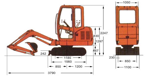 cheap mini excavator