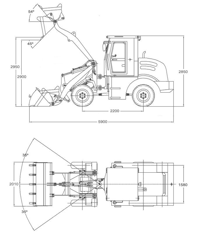 chinese wheel loaders